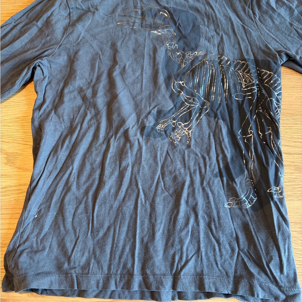 Crewcuts Navy Long Sleeve Tee with Graphic